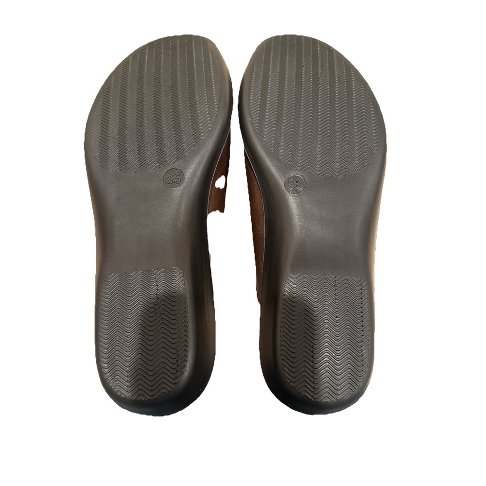 New Women's Aerocushion Memory Foam Anna Dark Brown Slip On Mule Shoes Size 8.5M - Picture 6 of 6